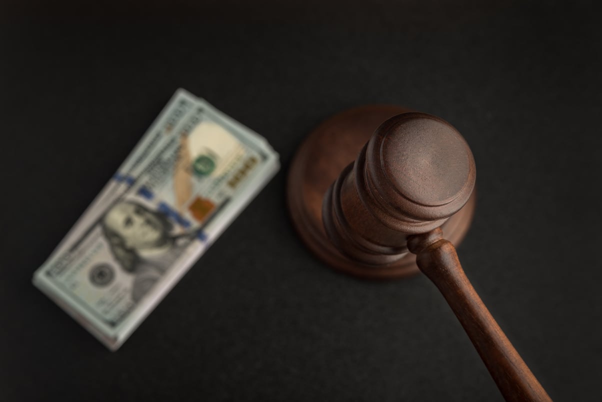 Financial Law Concept 